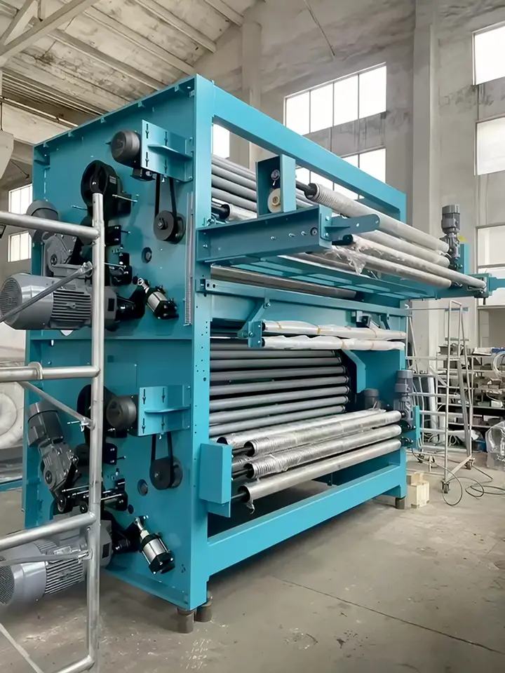Double Drum Raising Machine
