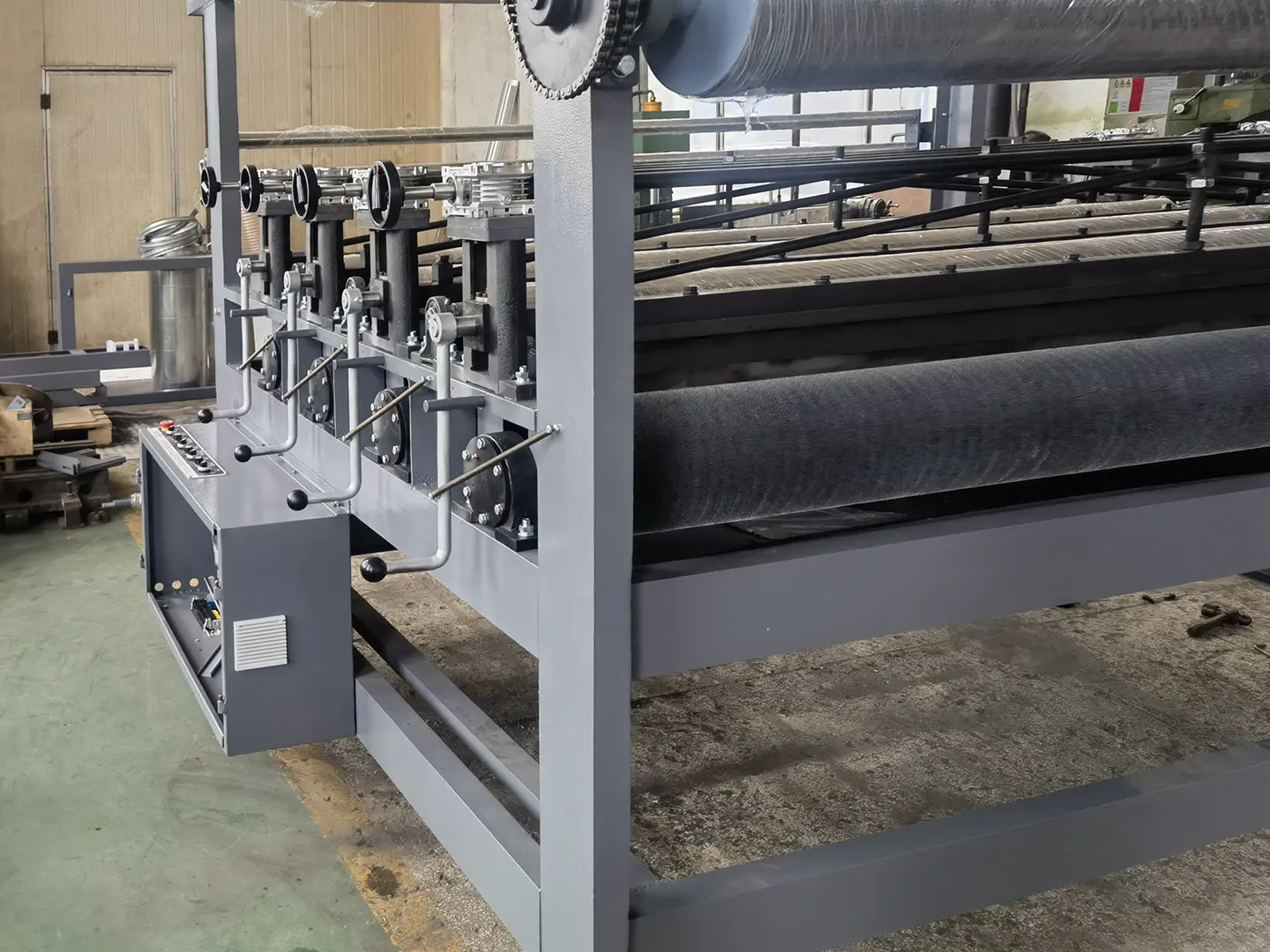 BM-4 Brushing Machine packing details before export to Bangladesh