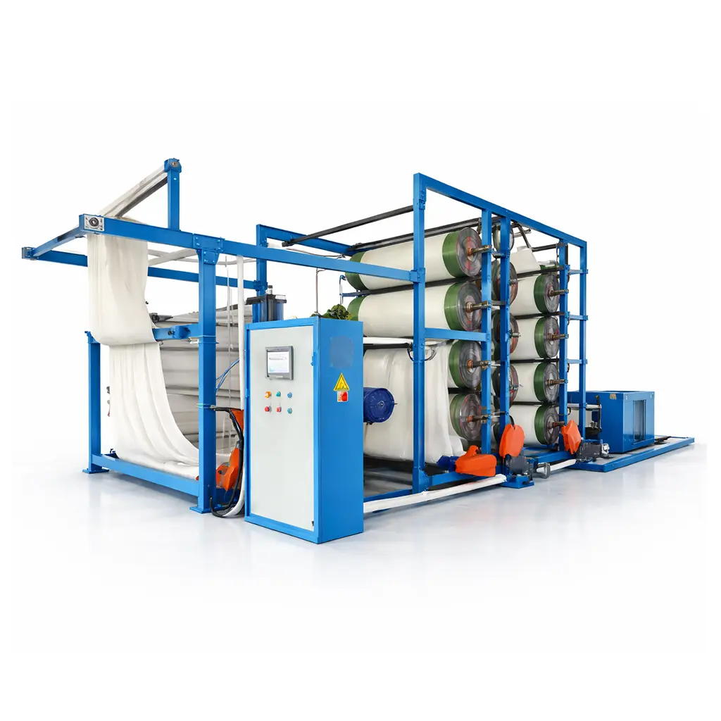 Continuous Fabric Finishing Machine