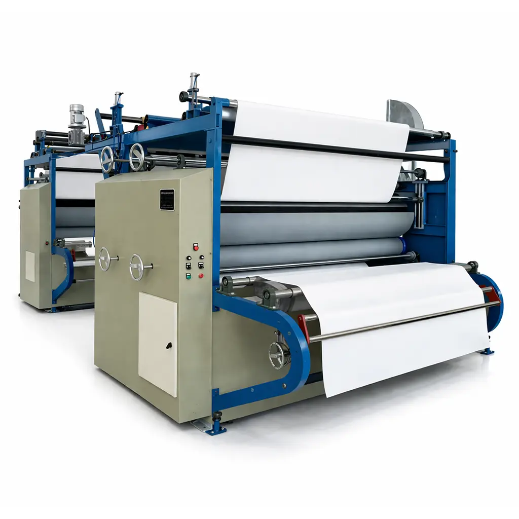 Fabric Steam Brushing Finishing Machine